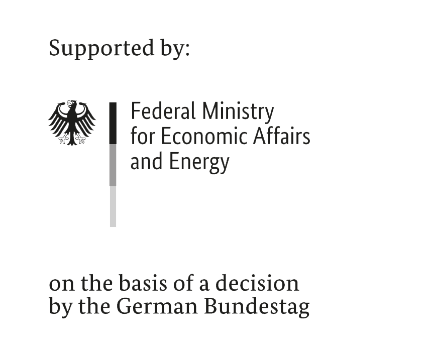Supported by Federal Ministry for Economic Affairs and Energy